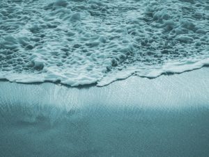 Waves on a beach